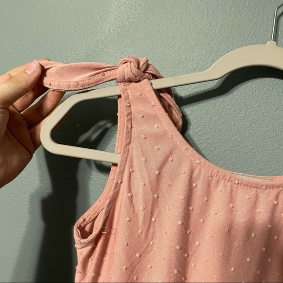 NEW See You Monday Pink Tie Strap Mini Dress - Picture 3 of 7